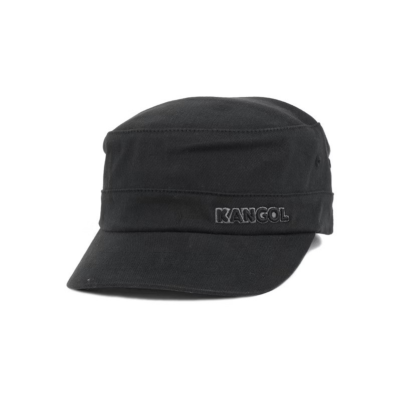 Cotton Twill Army Cap Black Flexfit - Kan