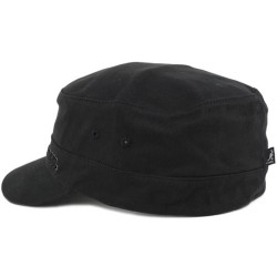 Cotton Twill Army Cap Black Flexfit - Kan