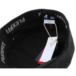 Cotton Twill Army Cap Black Flexfit - Kan