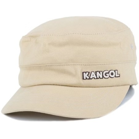 Cotton Twill Army Cap Beige Flexfit - Kangol