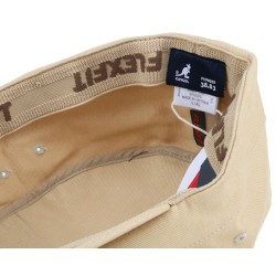 Cotton Twill Army Cap Beige Flexfit - Kangol