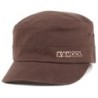Cotton Twill Army Cap Brown Flexfit - Kangol