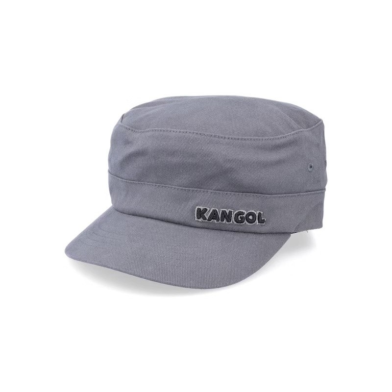 Cotton Twill Army Grey Flexfit - Kangol