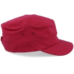 Cotton Twill Army Cap Red Flexfit - Kangol