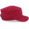 Cotton Twill Army Cap Red Flexfit - Kangol