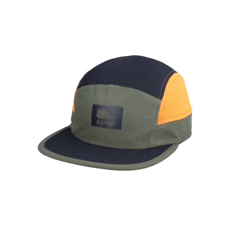 Logo Cloudfit Olive/Black/Orange 5-Panel - Kumo