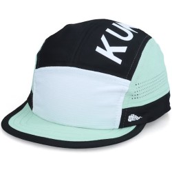 Medley White/Black/Teal 5-Panel - Kumo