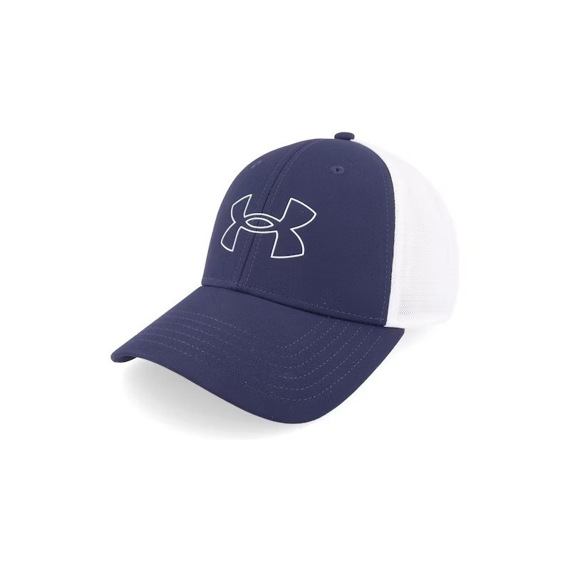 Iso-chill Driver Mesh Midnight Navy/White Trucker - Under Armour