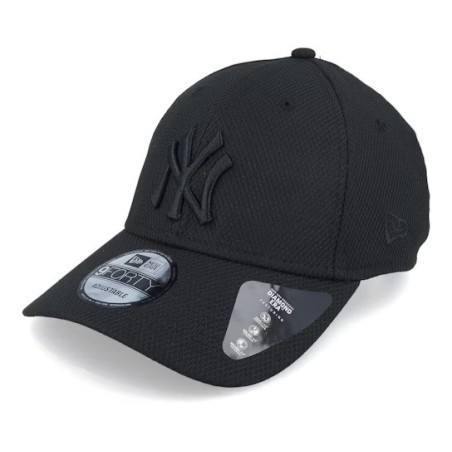 New York Yankees Diamond 9Forty Black/Black Adjustable - New Era
