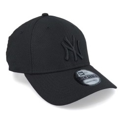 New York Yankees Diamond 9Forty Black/Black Adjustable - New Era