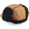 Cotton/Faux Fur Lining Hat Coyote Brown Earflap - John Deere