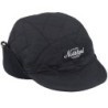 Kiruna Quilted Cap Black Earflap – SQRTN