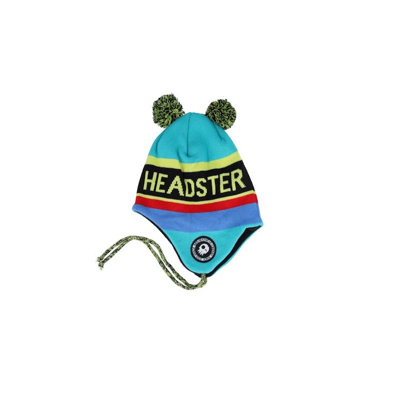 Kids Flappy Toque Aqua Dream Pom – Headster