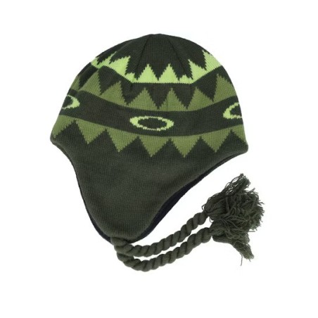 Nordic Fern Norway Pattern Earflap Beanie – Oakley