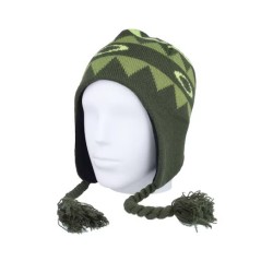 Nordic Fern Norway Pattern Earflap Beanie – Oakley