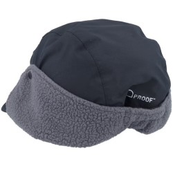 Mountain Cap True Black/Magnetite Ear Flap 5-Panel – Haglöfs