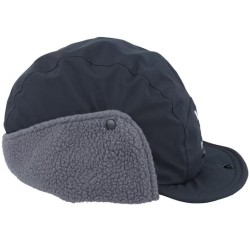 Mountain Cap True Black/Magnetite Ear Flap 5-Panel – Haglöfs