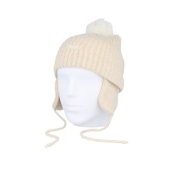 66 Earflap Beanie Marshmallow Pom – Vans