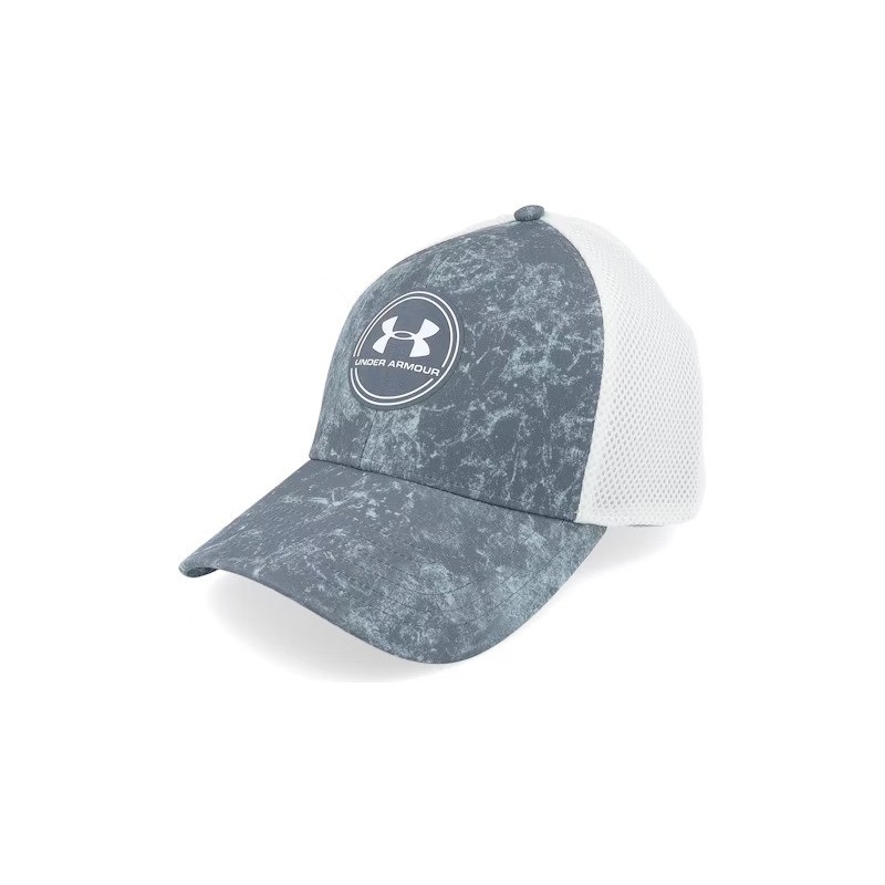 Iso-chill Driver Mesh Downpour Gray Flexfit - Under Armour