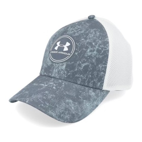 Iso-chill Driver Mesh Downpour Gray Flexfit - Under Armour
