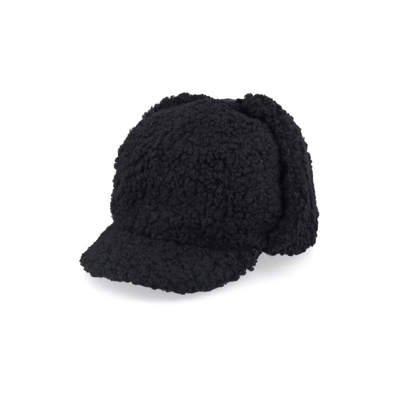 Teddy Chapka Black Earflap – Seeberger