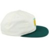 Hackers Golf Logo Rope Ivory/Green Snapback - Pins & Stripes