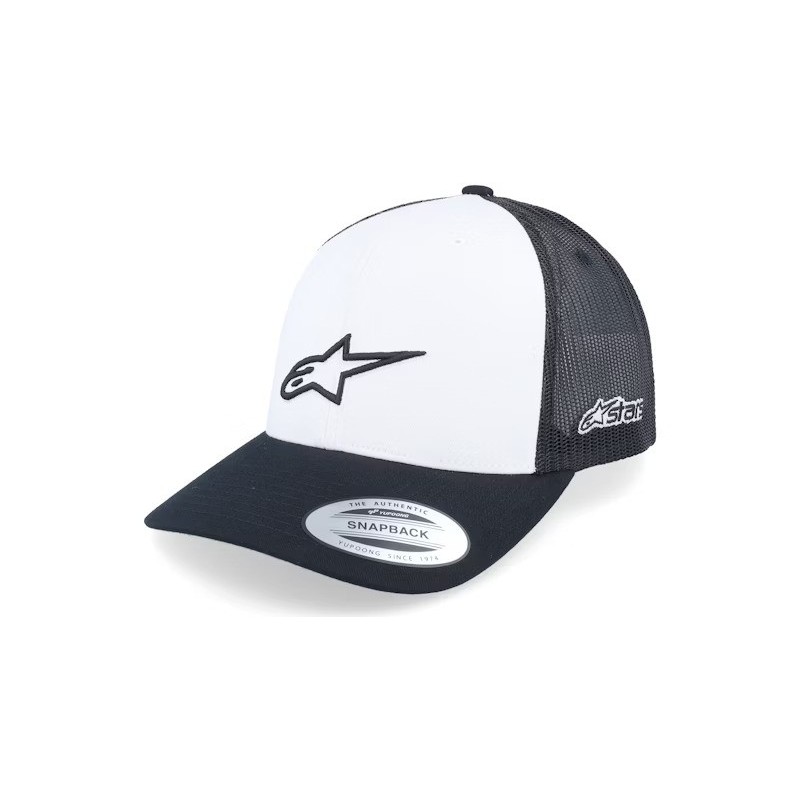 Ageless Outline Hat White/Black Trucker – Alpinestars
