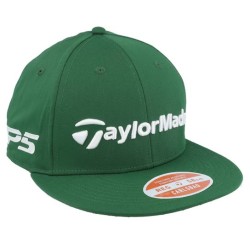 Tour Flatbill Green/White Snapback - Taylor Made