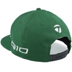 Tour Flatbill Green/White Snapback - Taylor Made