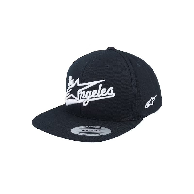 Hat Black/White Snapback – Alpinestars
