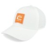 Crown C Patch Cap White/Rickie Orange Adjustable - Cobra