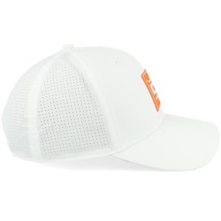 Crown C Patch Cap White/Rickie Orange Adjustable - Cobra