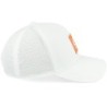 Crown C Patch Cap White/Rickie Orange Adjustable - Cobra