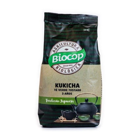 Té verde tostado kukicha 3 años 75g Biocop