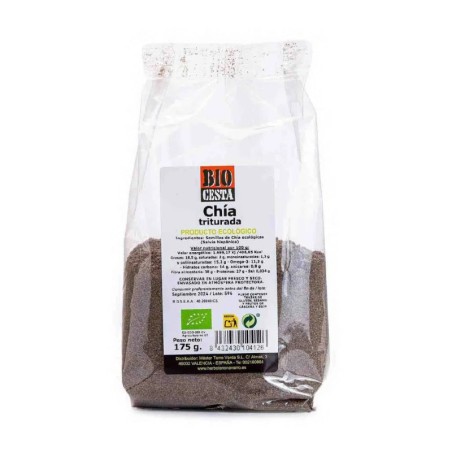 Semilla de chía triturada 175g Bio Cesta