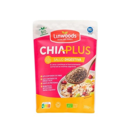 Semillas de Chía Plus Salud Digestiva 200g Linwoods