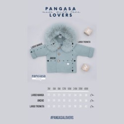 Trenka Luxury Pelo Sintetico PANGASA BABY Rosa Empolvado