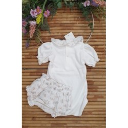 A Conjunto body y braguita estampada R301028