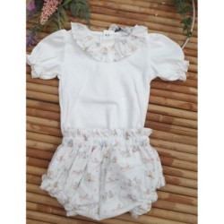 A Conjunto body y braguita estampada R301028