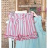Conjunto niña rayas verde / coral JV R240541