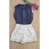 Conjunto niña Short peces + Blusa R240529