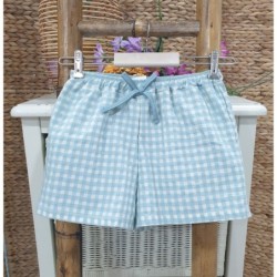 Conjunto niña short vichy colección Asia R240543