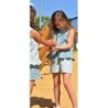 Conjunto niña short vichy colección Asia R240543