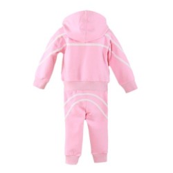 Miranda Chandal Rosa Niña Capucha Vivos Blanco Corazón 0636