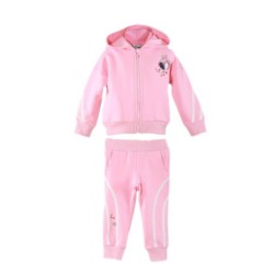 Miranda Chandal Rosa Niña Capucha Vivos Blanco Corazón 0636