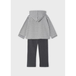 Mayoral chándal a rayas para niña 12-04859-064 plomo vig