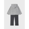 Mayoral chándal a rayas para niña 12-04859-064 plomo vig