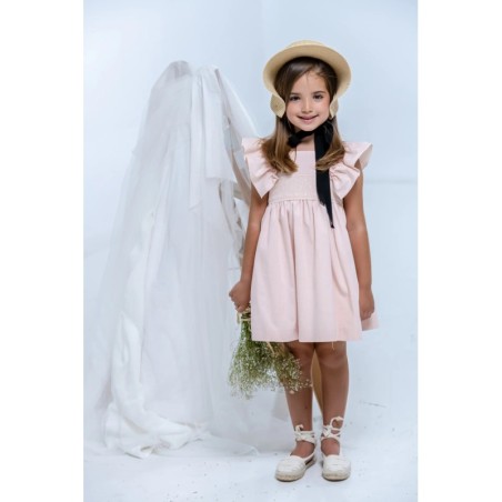 Vestido de niña rosa