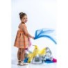 Vestido de niña cuadros