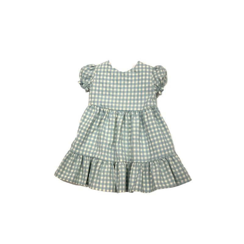 Vestido de niña azul